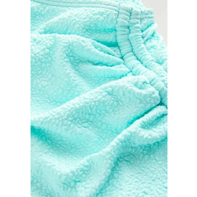 Abbildung von Next Ruched SIDE Shape Enhancing Badeanzug, Damen, Größe: 42, Mint green textured