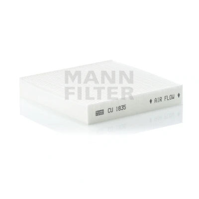 Abbildung von MANN FILTER CU 1835 Innenraumfilter Partikelfilter 179 184 30 HONDA: Jazz 2 Schrägheck, Limousine, City Limousine