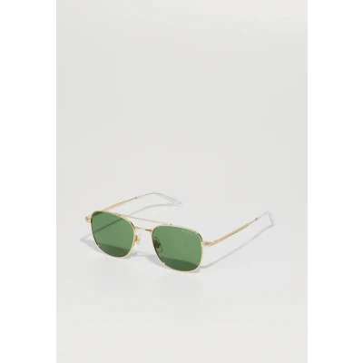 Abbildung von Mont Blanc Sonnenbrille goldcoloured/goldcoloured/green, Herren, Größe: 51, Gold coloured/gold coloured/green