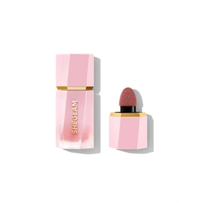Abbildung von SHEGLAM Color Bloom flüssiges Rouge für Wangen Finish Real Deal