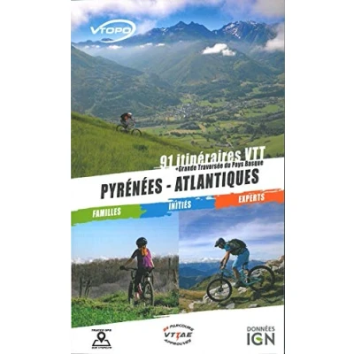 Abbildung von Pyrenees Atlantique 91 Itineraires VTT + une grande traversée du Pays Basque: itinéraires