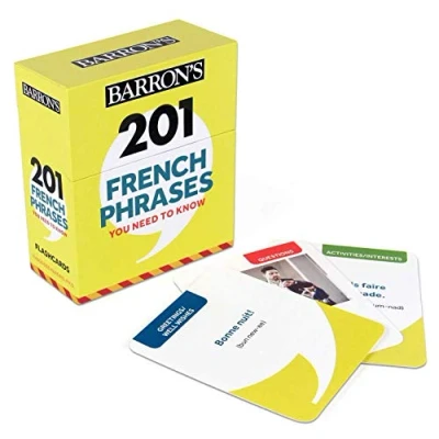 Abbildung von 201 French Phrases You Need to Know Flashcards (Barron&#039;s Foreign Language Guides)