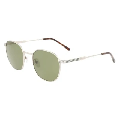 Abbildung von Lacoste Unisex L251S 040 Gläser SONNENBRILLEN Metall Silber Grün Rund Normal Photochromatisch