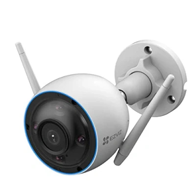 Abbildung von EZVIZ H6c Intelligente Schwenk/Neige WLAN Überwachungskamera mit 360 Panoramablick, Zwei Wege Audio, Bewegungserkennung Automatische Verfolgung, Nachtsicht (bis zu 10 m)