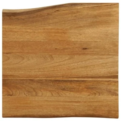 Abbildung von vidaXL Tischplatte mit Baumkante 40x40x3,8 cm Massivholz (1 St)