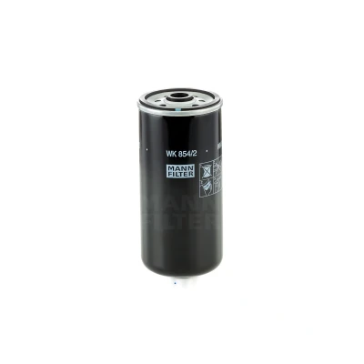 Abbildung von MANN FILTER WK 854/2 Kraftstofffilter Anschraubfilter, mit Wasserablassschraube IVECO: DAILY 3 Kasten/Kombi, Pritsche/Fahrgestell