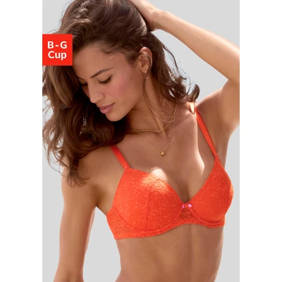 Abbildung von Vivance Pushup BH, Damen, Größe: 100B, Mandarine