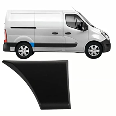 Abbildung von Zierleiste hinten rechts / Fahrerseite Beifahrerseite O/S für Renault Master/Opel Movano/Nissan NV 400 2010 Referenznummer OEM 768F30004R