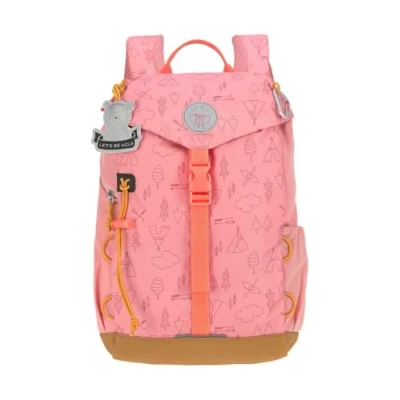 Abbildung von LÄSSIG Kinderrucksack Adventure, rose, Mini Backpack, inkl. Sitzunterlage, PETA approved vegan, aus recyceltem Material