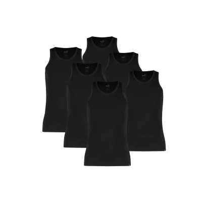 Abbildung von 6er Pack Puma Basic Tank Top Men Herren Unterhemd Rundhals