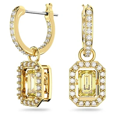 Abbildung von Swarovski Millenia Pierced Ohrringe goldcoloured, Damen, Größe: One Size, Gold coloured