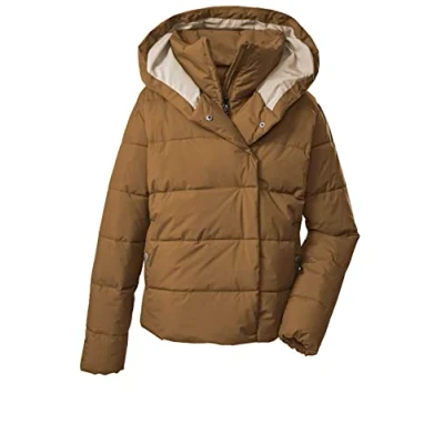 Abbildung von G.I.G.A. DX (GIGEQ Damen Casual Funktionsjacke in Daunenoptik mit Kapuze GW 29 WMN QLTD JCKT, hellbraun, 46, 38732 000