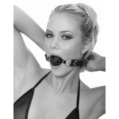 Abbildung von Knebel „Breathable Ball Gag“, Beißball mit Atemlöchern