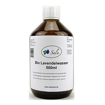 Abbildung von Sala Lavendelwasser alkoholfrei bio 500 ml Glasflasche