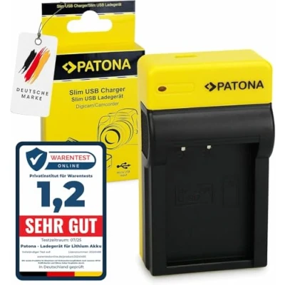 Abbildung von PATONA Slim Ladegerät für LP E17 Akkus Kompatibel mit Canon EOS RP R8 R10 R50 R100 77D 200D 250D 750D 760D 800D 850D M3 M5 M6 Rebel SL3 SL2 Kiss X8i X9