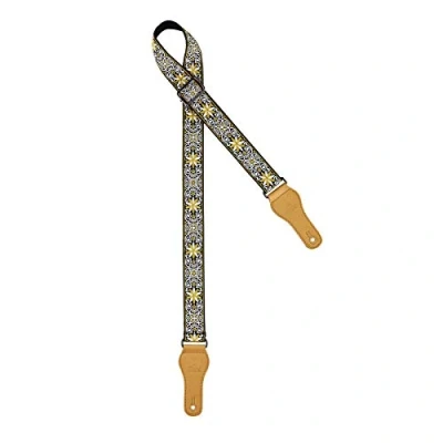 Abbildung von Ortega Guitars Ukulele Gurt Verstellbar Creative Series Baumwolle, Classic Yellow (OCS 560U)