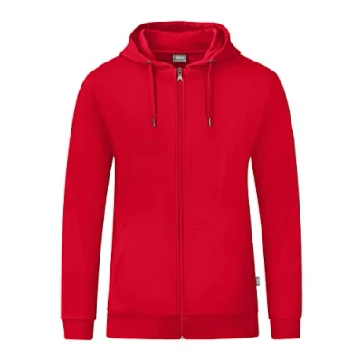 Abbildung von Jako Men Basic /Kapuzen Jacke Kapuzenjacke Organic, Rot, C6820 100, XL
