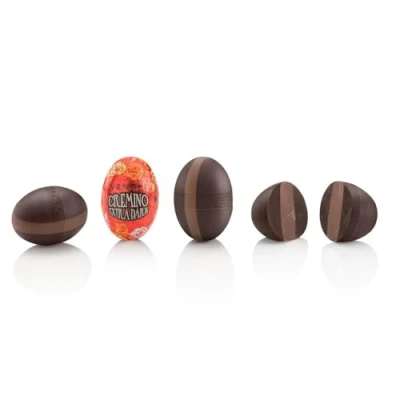 Abbildung von Venchi Sortierte Cremino Extra Zartbitter Schokoladeneier, 1 kg Geschenkidee Glutenfrei
