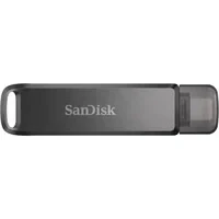 Abbildung von SanDisk iXpand Flash Drive Luxe 64 GB Typ C + Lightning Adapter