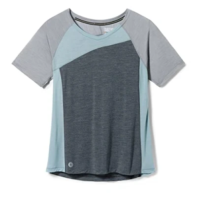 Abbildung von Smartwool Ultralite Mountain BIKE Short Sleeve Tshirt print, Damen, Größe: XS, Charcoal heather