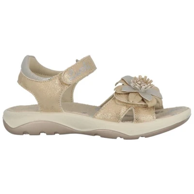 Abbildung von Lurchi Flora Riemensandalette für Kinder, Größe: 29, Gold Schuhe