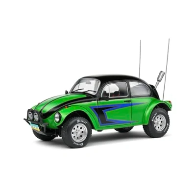 Abbildung von Solido Modellauto Maßstab 1:18 VW Volkswagen Beetle Baja grün 1976 S18,