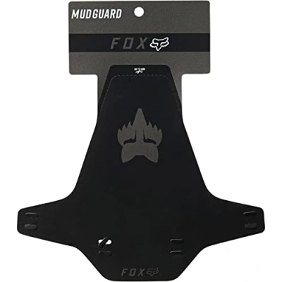 Abbildung von Fox Racing Schutzblech Mud Guard Fahrrad Retro Logo Schwarz