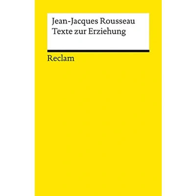 Abbildung von Texte zur Erziehung (Reclams Universal Bibliothek)