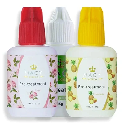 Abbildung von P Beauty Hochwertiger Wimpernverlängerung Pre Treatment Reiniger Cleanser Entfetter Effiziente Vorbehandlung Angenehmer Rosen Duft 15g