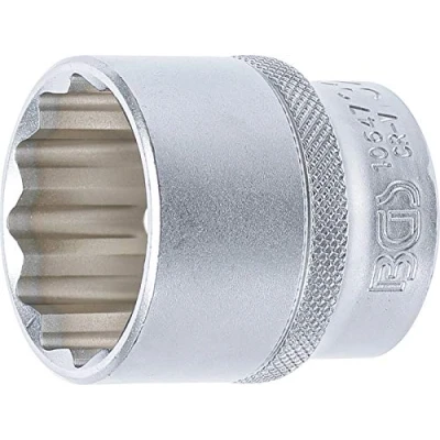 Abbildung von BGS 10647 Steckschlüssel Einsatz Zwölfkant 12,5 mm (1/2&quot;) SW 23
