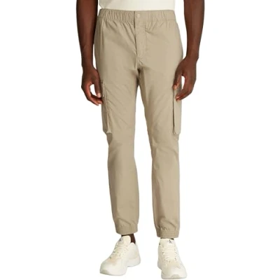 Abbildung von Calvin Klein Jeans Cargohose, Herren, Größe: 28, Stone gray