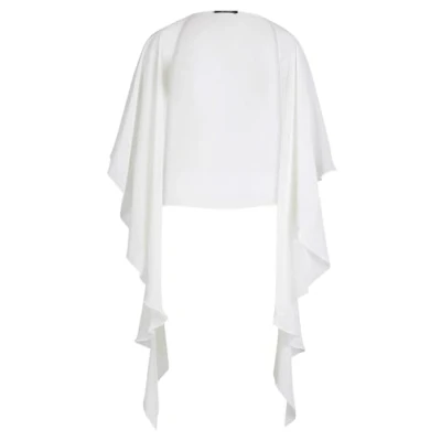 Abbildung von Vera Mont Stola MIT Volant Cape, Damen, Größe: Large, White
