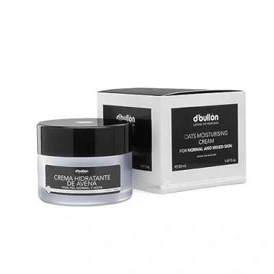 Abbildung von D&#039;Bullón Professionelle, feuchtigkeitsspendende Hafercreme für normale und gemischte Haut 50 ml