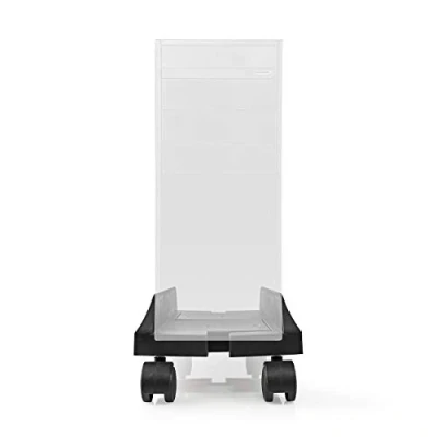Abbildung von NEDIS Desktop Ständer Einstellbare Breite/Vollbeweglich 14.5 24.2 cm 20 kg Kunststoff/Metall Schwarz Schwarz, CSTD101BK
