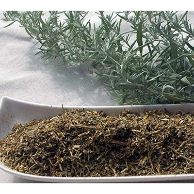 Abbildung von Krauterino24 Wermutkraut geschnitten Wermuttee (500g)