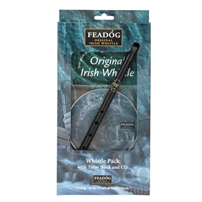 Abbildung von Feadog Black Pro D Whistle Triple Pack FW03BP