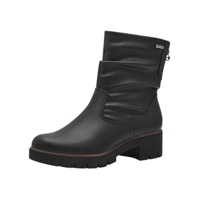 Abbildung von Tamaris Plateaustiefelette, Damen, Größe: 38, Black Schuhe
