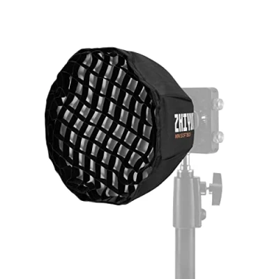 Abbildung von ZHIYUN ZY Mount Mini Softbox für Mouls G60 und X100 COB Videolicht