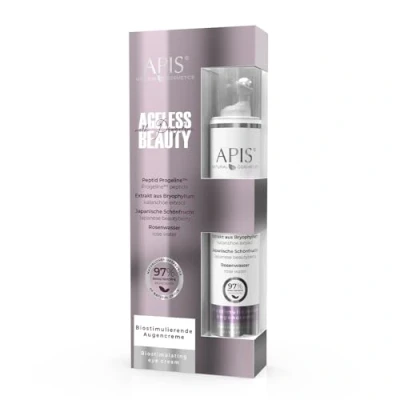 Abbildung von APIS AGELESS BEAUTY WITH PROGELINE, Biostimulierende Augencreme mit Progelin / 10 ml