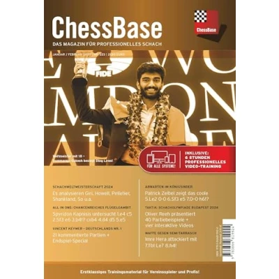 Abbildung von ChessBase Magazin #223: Das für professionelles Schach (ChessBase Magazin: (Heft + DVD ROM Download))