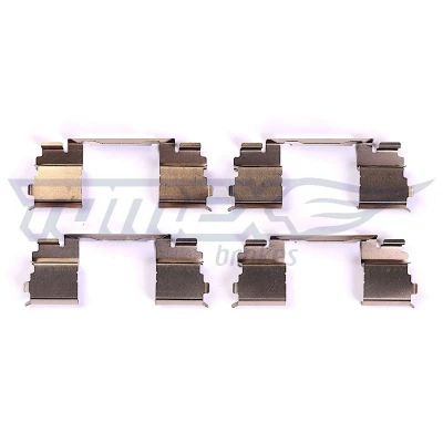 Abbildung von TOMEX brakes TX 44 59 Zubehörsatz, Scheibenbremsbelag Vorderachse FIAT: Ducato III Kastenwagen, Pritsche / Fahrgestell, Bus