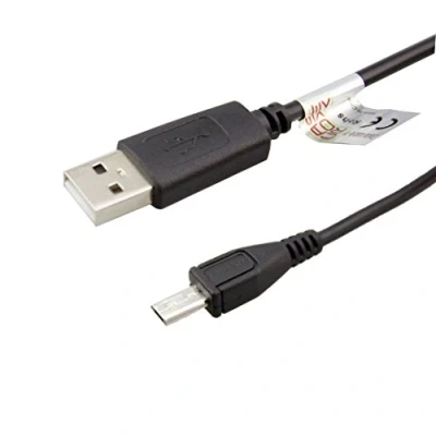 Abbildung von caseroxx USB Kabel, Datenkabel für Blackview BV6000, Kabel als Ladekabel oder zur Datenübertragung in schwarz