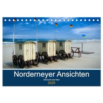 Abbildung von Norderneyer Ansichten (Tischkalender 2025 DIN A5 quer), CALVENDO Monatskalender