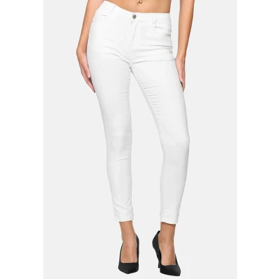 Abbildung von Elara Jeans Skinny Fit, Damen, Größe: 40, Weiß