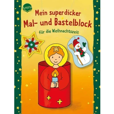 Abbildung von Mein superdicker Mal und Bastelblock für die Weihnachtszeit: Bastelideen Weihnachten ab 4 Jahren