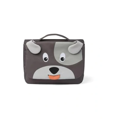 Abbildung von Affenzahn Vorschultasche in Form eines Koala, der Farbe grau, reflektierend, ergonomisch, Name auf ausziehbare Zunge, AFZ CAR 001 029