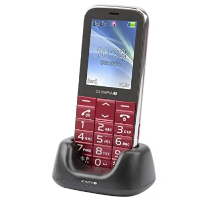 Abbildung von OLYMPIA OFFICE Joy II Großtasten Mobiltelefon Seniorenhandy (Seniorenhandy)