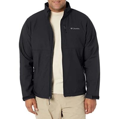 Abbildung von Columbia Herren Ascender Softshell Shell Jacke, Schwarz, XL