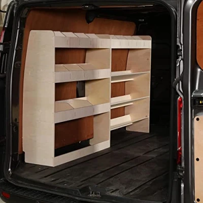Abbildung von Vanify Kompatibel mit Volkswagen Transporter T5 T6 L1 2003+ Fahrzeugeinrichtung Fahrzeugregale, Werkzeugkasten und hinteres Regal