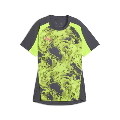 Abbildung von Puma individualBLAZE Fußballtrikot Damen Mit Print Galactic Gray Größe: M